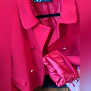 Zara Bold Red Blazer